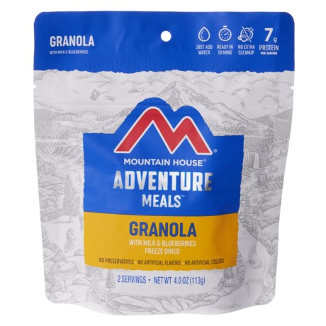 Mountain House Granola with Blueberries Meal - 2 Servings