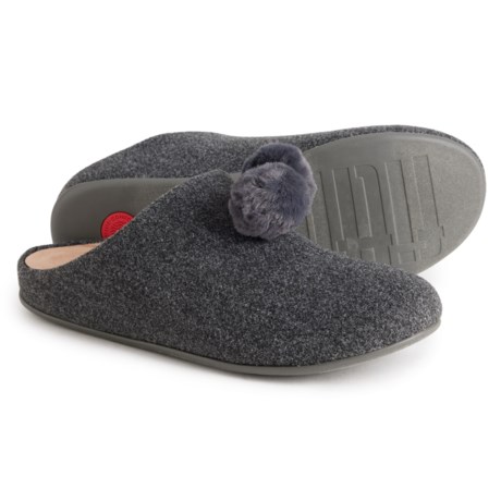 FitFlop Chrissie Pom Pom Slippers (For Women)
