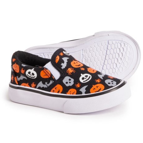 Goblin & Ghoul Little Boys and Girls Halloween Print Shoes - Slip-Ons