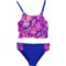 Limited Too Little Girls Bold Floral Tankini Set - UPF 50+