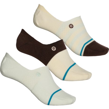 Stance Absolute No-Show Socks - 3-Pack, Below the Ankle (For Women)