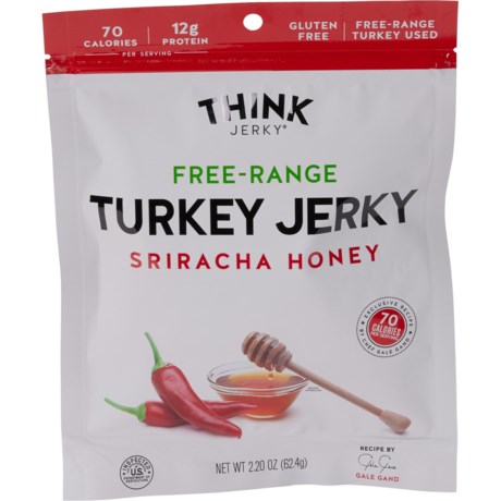 Think Jerky Sriracha Honey Turkey Jerky - 2.2 oz.