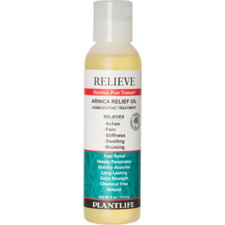 Plant Life Homeopathic Arnica Relief Oil - 4 oz.