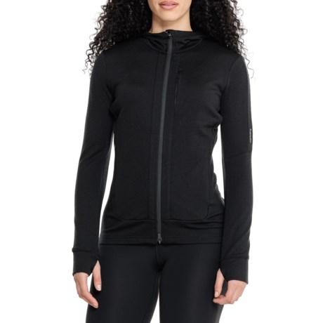 Icebreaker Quantum III Hoodie - Merino Wool, Full Zip