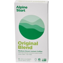 Alpine Start Medium Roast Original Blend Instant Coffee - 8-Count