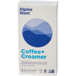 Alpine Start Instant Coffee and Creamer - 5-Count