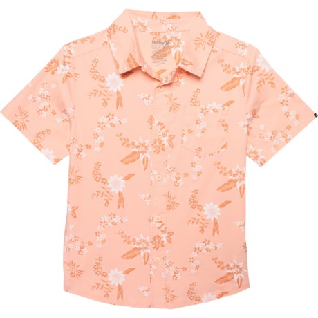 Hurley Boys Woven Button Shirt - Short Sleeve