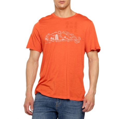 Icebreaker Tech Lite II Nature Sprint T-Shirt - Merino Wool, Short Sleeve