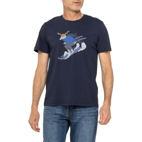 Icebreaker Central Classic Ski Rider T-Shirt - Merino Wool, Short Sleeve