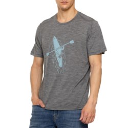 Icebreaker Tech Lite II Paddle Lines T-Shirt - Merino Wool, Short Sleeve