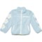 LIV & LOTTIE Toddler Girls Daisy Sleeve Shaggy Jacket - Zip Front