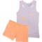 Puma Little Girls Cotton Jersey Tank Top and Mesh Shorts Set