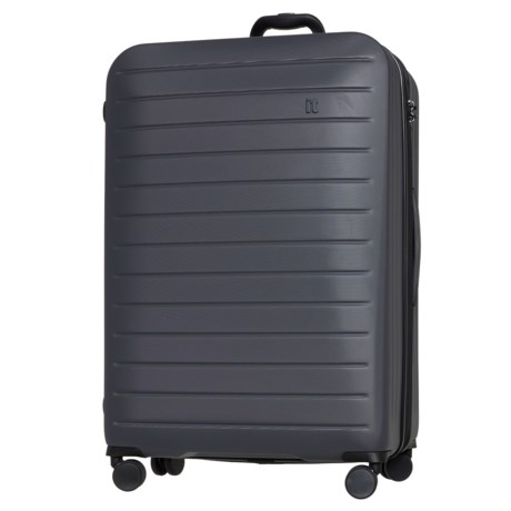 IT Luggage 31” Legion Spinner Suitcase - Hardside, Expandable, Asphalt