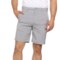 Jack Nicklaus Flat Front Heathered Golf Shorts - UPF 40