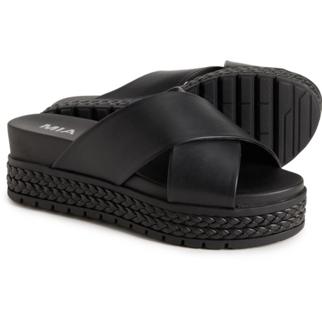 MIA Kornelia Platform Sandals - Leather (For Women)