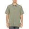 Costa Hybrid Tech Button-Down Shirt - UPF 30+, Short Sleeve