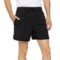 Gaiam Lunge Storm Stretch-Woven Shorts - 5”, Built-In Brief
