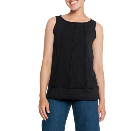 Neon Buddha Fine Line Tank Top