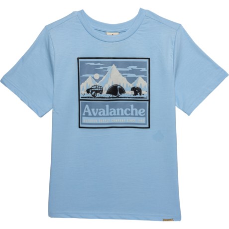 Avalanche Big Boys Logo T-Shirt - Short Sleeve