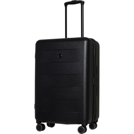 Swiss Gear 24” 8020 Spinner Suitcase - Hardside, Expandable, Black