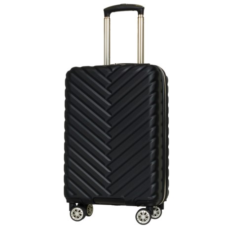 Kenneth Cole 20” Madison Square Spinner Suitcase - Hardside, Expandable, Black