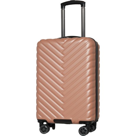 Kenneth Cole 20” Madison Square Spinner Carry-On Suitcase - Hardside, Expandable, Rose Gold