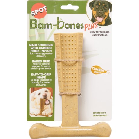 Spot Bam-bone Plus Dog Chew Toy - 7”