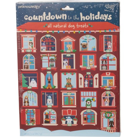 petknowledgy Countdown to the Holidays Dog Advent Calendar - 5 oz.