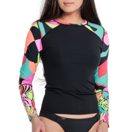 Maaji Rubik Cube Diver Rash Guard - Long Sleeve