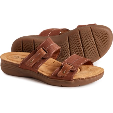 Clarks April Dusk Sandals - Leather (For Women)