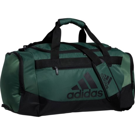 adidas Defense 2 Medium Duffel Bag - Green Oxide-Black