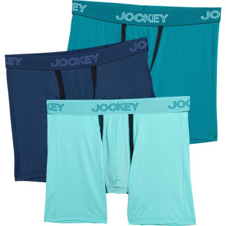 Jockey No-Chafe Pouch Boxer Briefs - 3-Pack