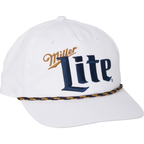 Mad Engine Miller Light Oval Baseball Cap (For Men)