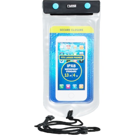 Lewis N Clark Floating Zip Phone Pouch - Waterproof