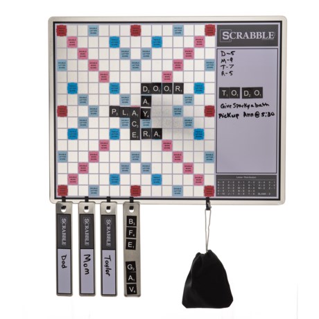 Winning Solutions Scrabble Board Game - Message Board Edition