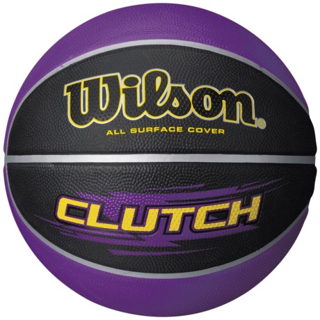 Wilson Clutch Rubber Basketball - Official Size