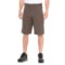 Pacific Trail Brown Comfort Stretch Shorts - UPF 30 (For Men)