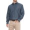 Thomas Dean Print Sport Shirt - Long Sleeve (For Men)