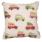 Bella Lux Embroidered Car Throw Pillow - 20x20”