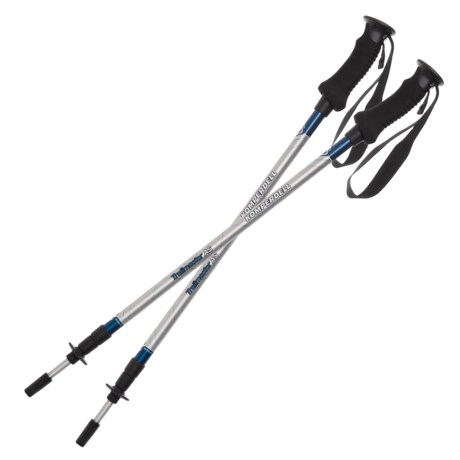 Komperdell Trailmaster Anti-Shock Adjustable Trekking Poles - 140cm