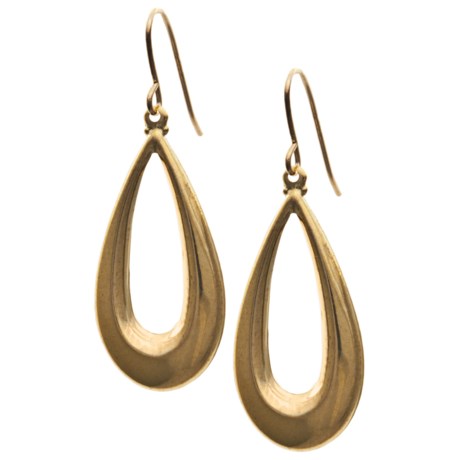 Stanley Creations Pear Drop Earrings - 10K Gold