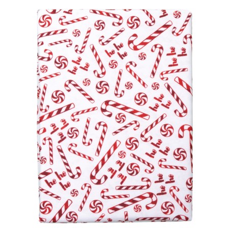 Cynthia Rowley Tossed Candy Canes Tablecloth - 60x84”