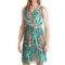 Ellen Tracy Pleated Chiffon Dress - Sleeveless (For Women)