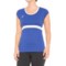 Asics America Spin Slice T-Shirt - UPF 50, Short Sleeve (For Women)