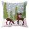 425 South Holiday Reindeer Games Throw Pillow - 18x18”