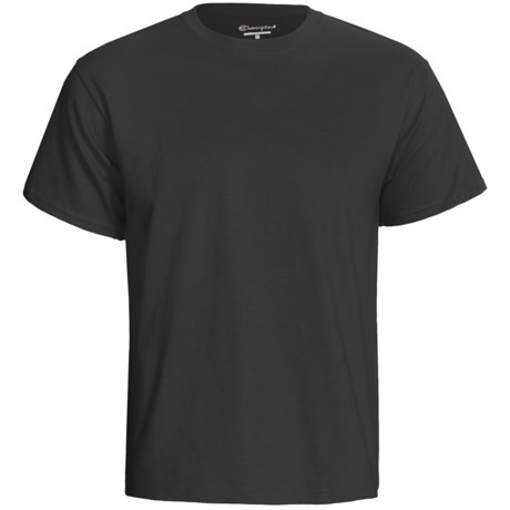 Champion Tagless T-Shirt - Cotton, Short Sleeve (For Men and Women)