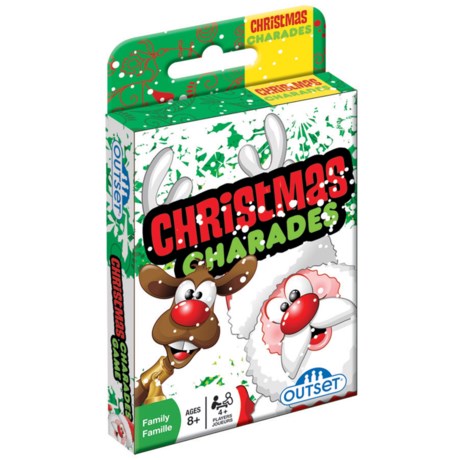 Outset Media Christmas Charades Card Game