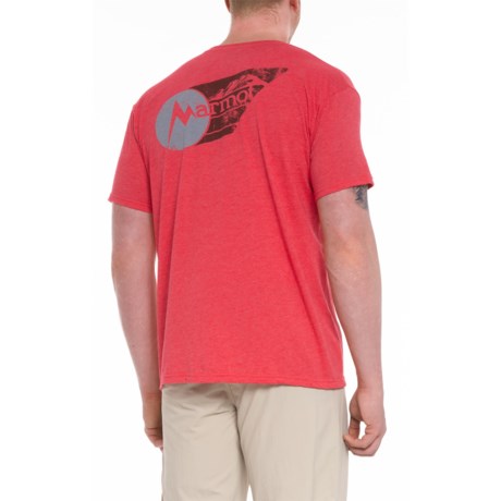 Marmot Red Heather Marwing T-Shirt - Short Sleeve (For Men)
