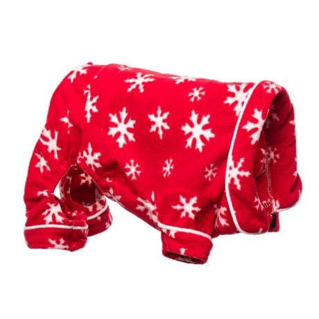 Humane Society Snowflake Dog Pajamas - Extra Small-Small