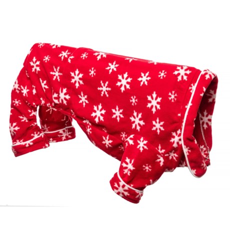 Humane Society Snowflake Dog Pajamas - Medium-Large